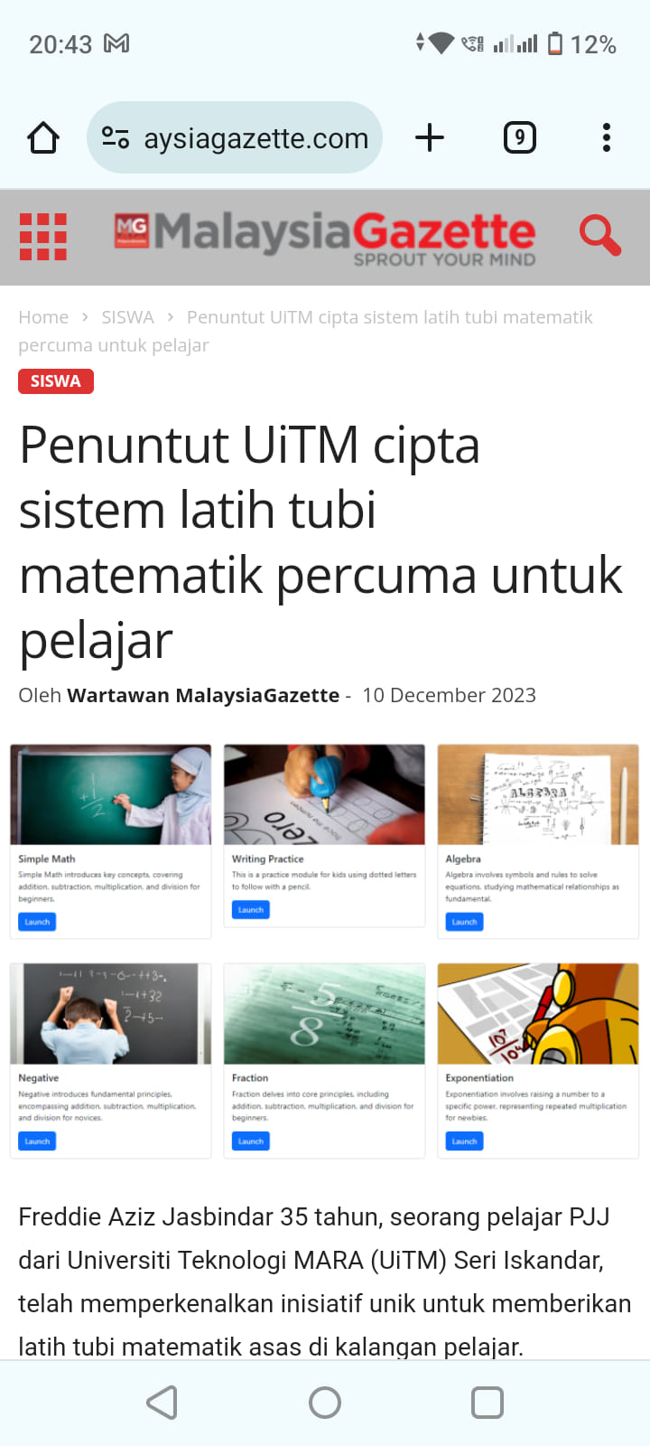 Inovasi Pendidikan Digital UiTM